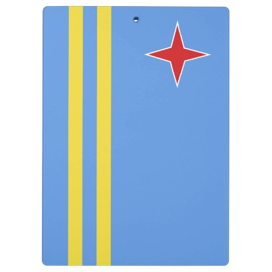 Aruba Klemmbrett (Rückseite)