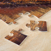 Aruba Landschaft mit Divi Divi Trees Puzzle (Seite)