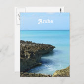 Aruba Landschaft Postkarte (Vorne/Hinten)