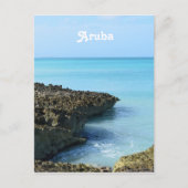 Aruba Landschaft Postkarte (Vorderseite)
