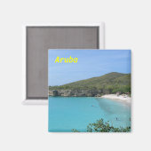 Aruba-Magnet Magnet (Vorderseite/Rückseite)