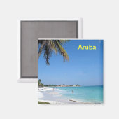 Aruba-Magnet Magnet (Vorderseite/Rückseite)