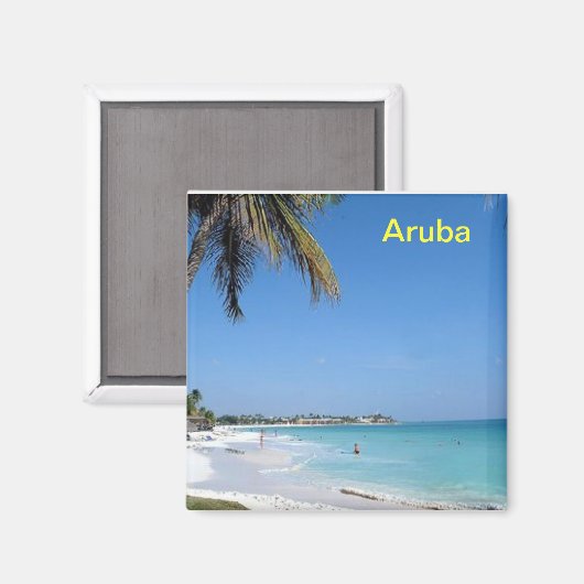 Aruba-Magnet Magnet (Vorderseite/Rückseite)