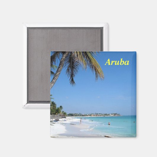 Aruba-Magnet Magnet (Vorderseite/Rückseite)
