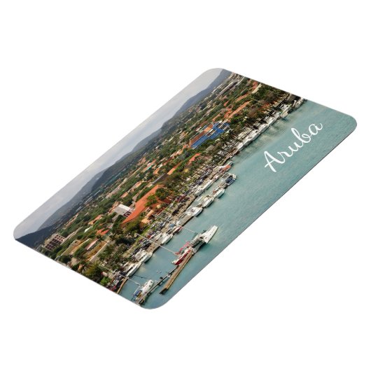 Aruba Marina Large Magnet (Linke Seite)