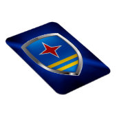Aruba Mettalic Emblem Magnet (Rechte Seite)