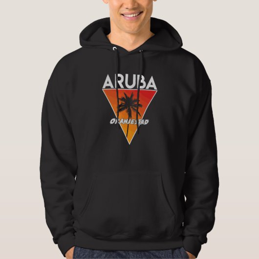 Aruba mit sonnigen Farben Hoodie (Vorderseite)