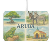 Aruba Multiview-Aquarell Autolufterfrischer (Rückseite)