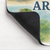 Aruba Multiview-Aquarell Mousepad (Ecke)
