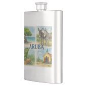 Aruba Multiview-Wasserfarbe Flachmann (Links)