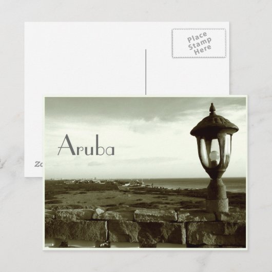 Aruba Nächte Postkarte (Vorne/Hinten)
