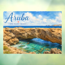 Aruba Natural Bridge Felsformation Karibik 