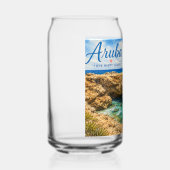 Aruba Naturbrücke Felsformation Karibik  Dosenglas (Links)