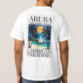 Aruba One Happy Island T-Shirt (Rückseite)