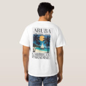 Aruba One Happy Island T-Shirt (Schwarz voll)