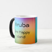 Aruba One Happy Island Tasse (Vorderseite Links)