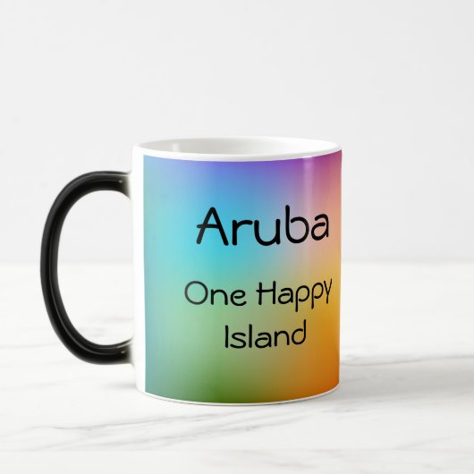 Aruba One Happy Island Tasse (Links)