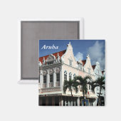 Aruba, Oranjestad, Karibik Magnet (Vorderseite/Rückseite)