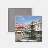 Aruba, Oranjestad Magnet (Vorderseite/Rückseite)