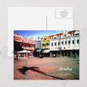 Aruba, Oranjestad Postkarte (Vorne/Hinten)
