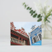 Aruba, Oranjestad Postkarte (Stehend Vorderseite)