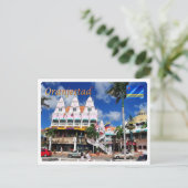 Aruba - Oranjestad - Royal Plaza - Postkarte (Stehend Vorderseite)