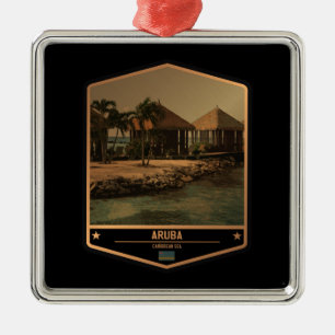 Aruba Ornament Aus Metall