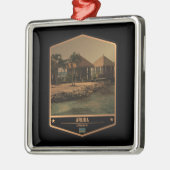 Aruba Ornament Aus Metall (Links)