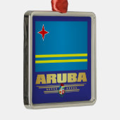 Aruba Ornament Aus Metall (Rechts)