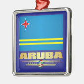 Aruba Ornament Aus Metall (Links)