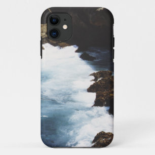 Aruba Ozean stürzt auf die Felsen iPhone 11 Hülle
