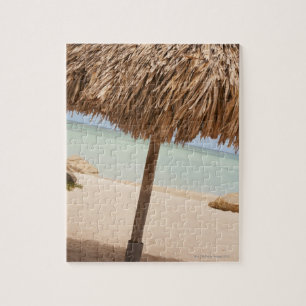 Aruba, Palapa am Strand Puzzle