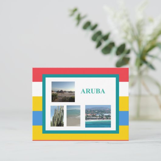 Aruba Postcard Postkarte (Stehend Vorderseite)