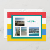Aruba Postcard Postkarte (Vorne/Hinten)