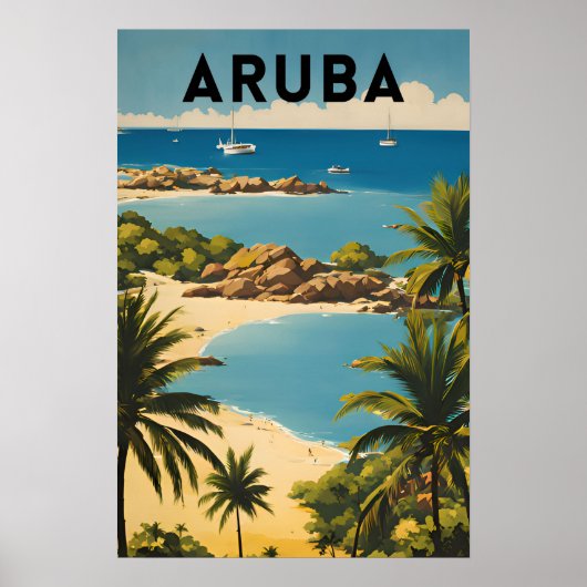 Aruba Poster (Vorne)