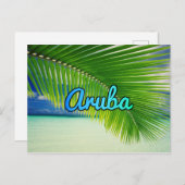 Aruba Postkarte (Vorne/Hinten)