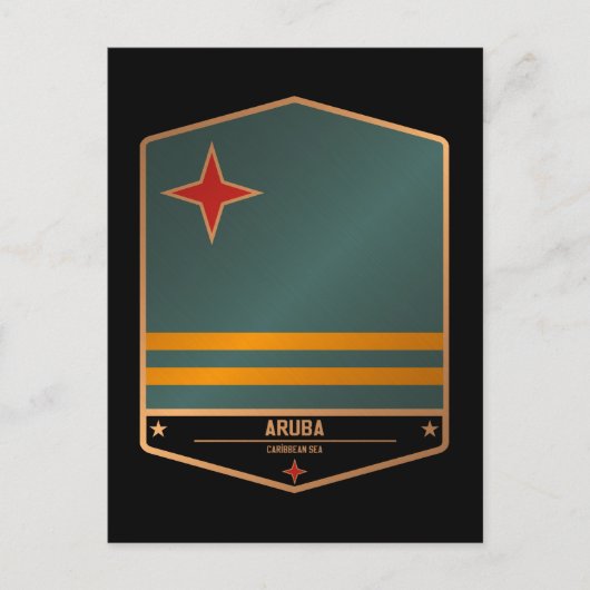 Aruba Postkarte (Vorderseite)