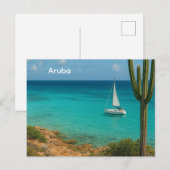 Aruba Postkarte (Vorne/Hinten)