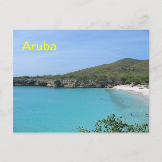 Aruba Postkarte (Vorderseite)