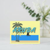 Aruba Postkarte (Stehend Vorderseite)