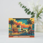 Aruba Postkarte (Stehend Vorderseite)