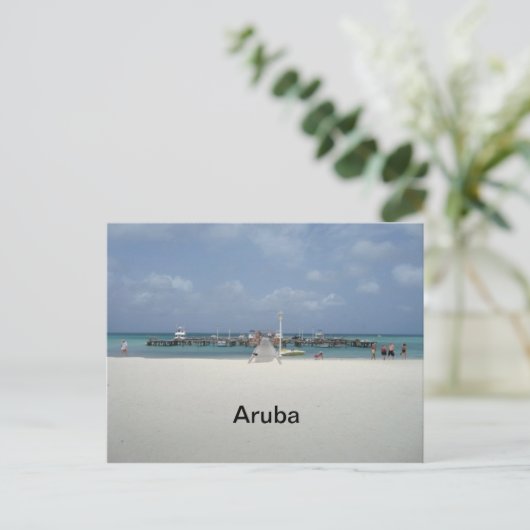 Aruba Postkarte (Stehend Vorderseite)