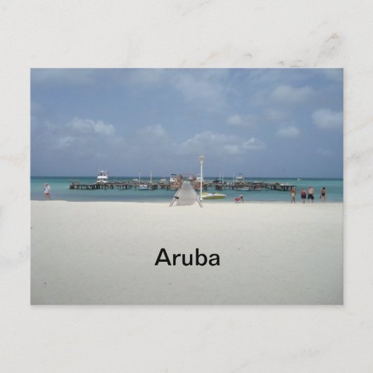 Aruba Postkarte (Vorderseite)
