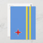 Aruba Postkarte (Vorne/Hinten)