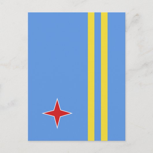 Aruba Postkarte (Vorderseite)