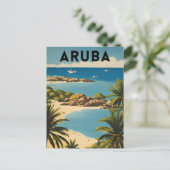 Aruba Postkarte (Stehend Vorderseite)