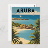 Aruba Postkarte (Vorne/Hinten)
