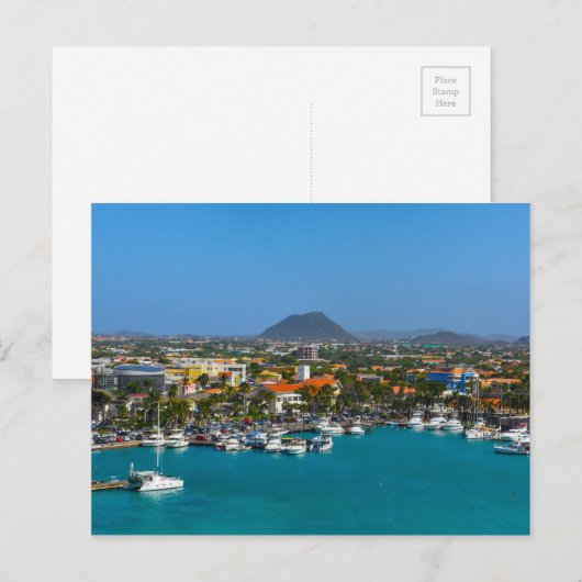 Aruba Postkarte (Vorne/Hinten)