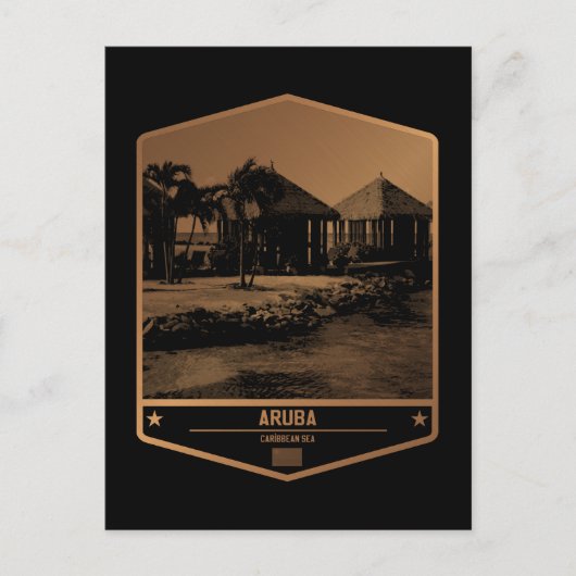 Aruba Postkarte (Vorderseite)