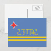 Aruba-Postkarte Postkarte (Vorne/Hinten)